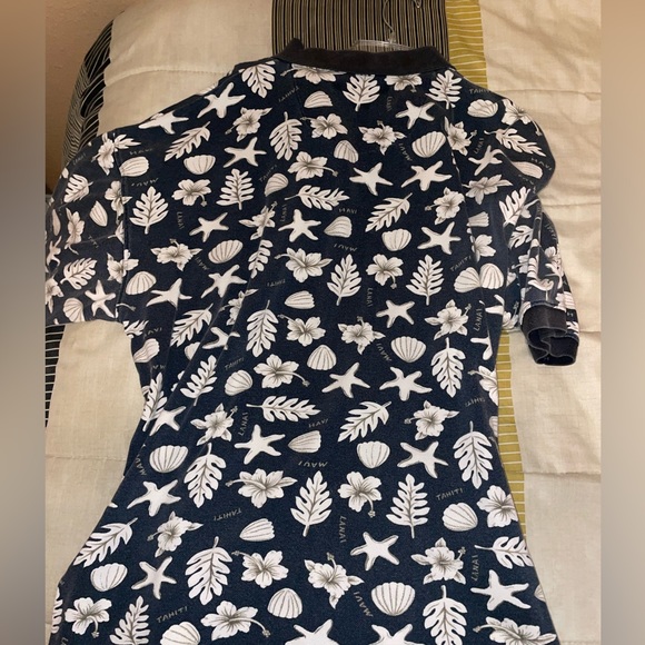 Beach pattern Polo - Picture 3 of 3